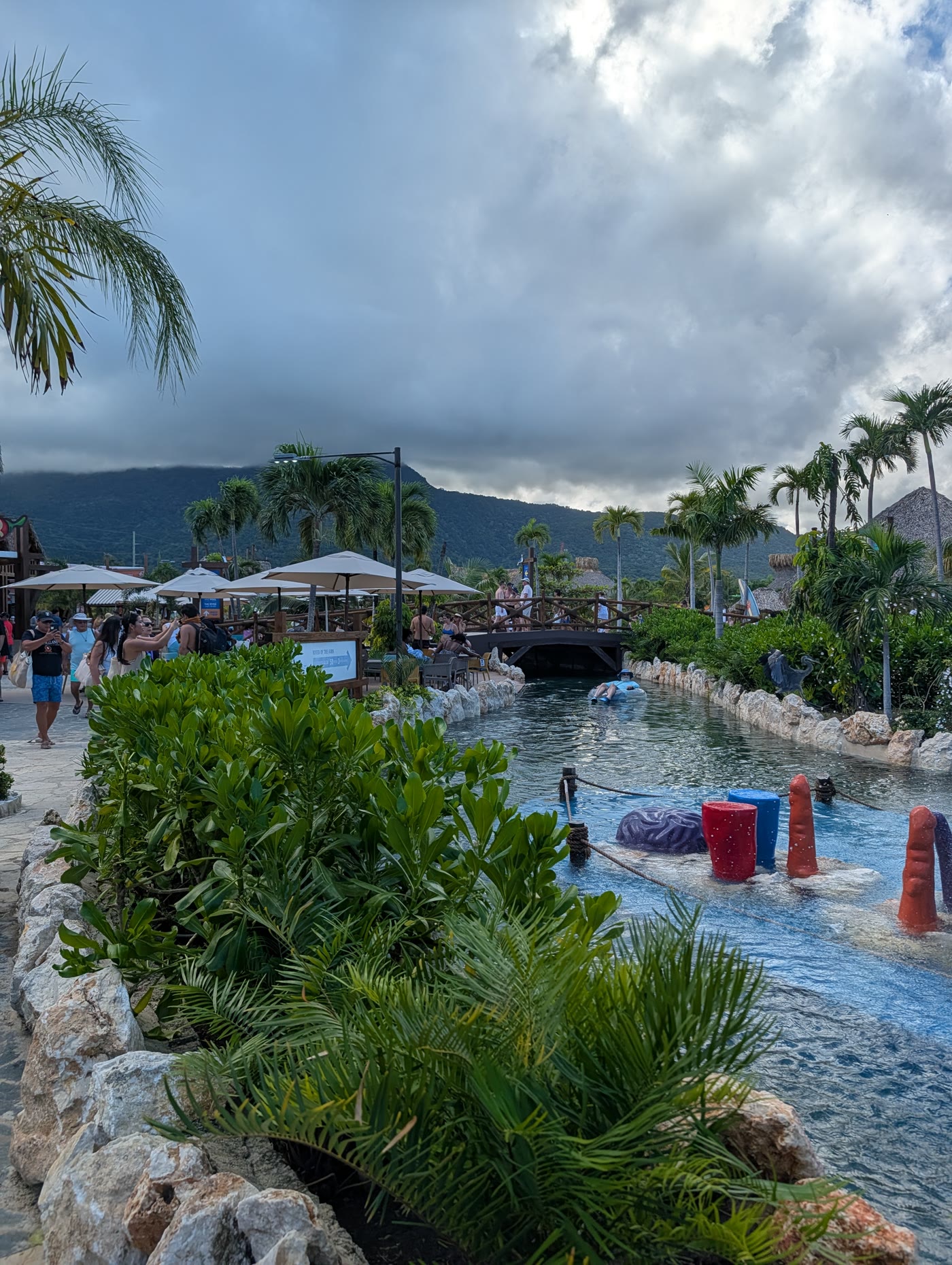 Resort pool in the Dominican Republic